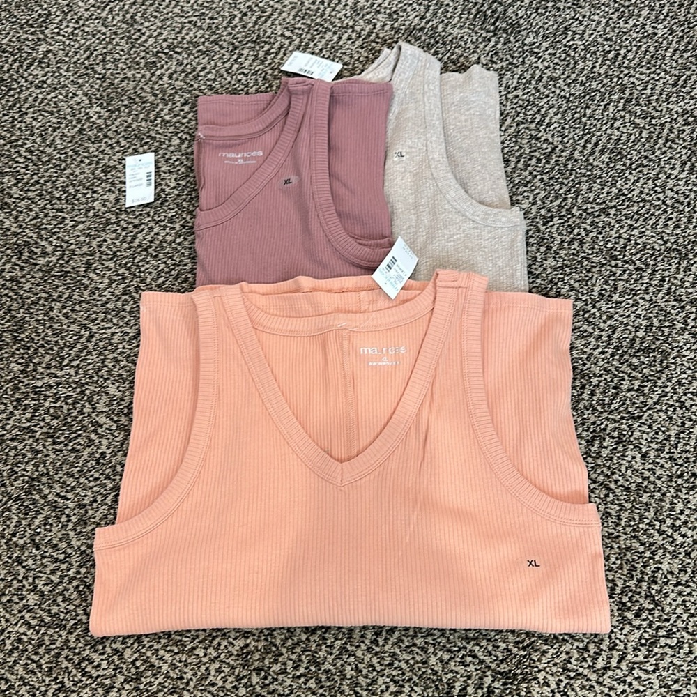 Lot of 9 Maurices tanks - Picture 3 of 6
